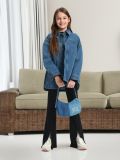 Kurtka jeansowa - niebieski - SINSAY - small1