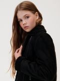 Faux suede jacket - black - SINSAY - small5