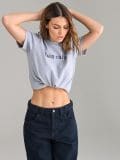 Loosungiga T-särk - helehall - SINSAY - small4