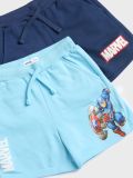 Šorc - 2 para Marvel - mornarsko plava - SINSAY - small3