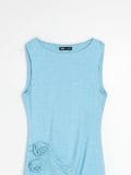 Uska mini haljina - plava - SINSAY - small8