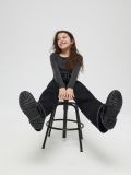 Джинси wide leg - чорний - SINSAY - small1
