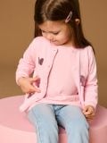 Кардиган з паєтками - пастельний рожевий - SINSAY - small6
