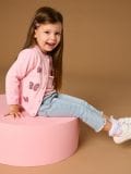 Кардиган з паєтками - пастельний рожевий - SINSAY - small2
