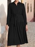 Kraega midikleit - must - SINSAY - small1