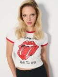 Bombažna majica s potiskom The Rolling Stones - rdeča - SINSAY - small5