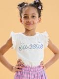 Majica sa šljokicama - krem - SINSAY - small2