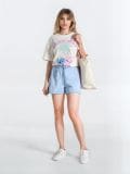 Koszulka Stitch - kremowy - SINSAY - small4