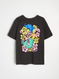 Široka majica The Simpsons - sivo - SINSAY - small7