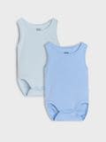 Боді, 2 шт. - light blue - SINSAY - small2