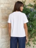 T-särk lillemustriga - valge - SINSAY - small2