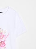 T-särk lillemustriga - valge - SINSAY - small11