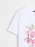 T-särk lillemustriga - valge - SINSAY - small13