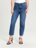Jeansy mom petite - granatowy - SINSAY - small3