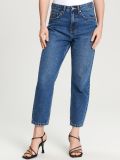 Jeansy mom petite - granatowy - SINSAY - small7