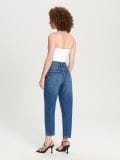 Jeansy mom petite - granatowy - SINSAY - small5