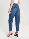 Jeansy mom petite - granatowy - SINSAY - small6