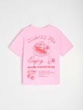 Majica sa printom na leđima - roze - SINSAY - small4