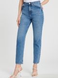 Jeansy mom tall - niebieski - SINSAY - small5