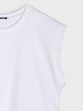 Pamučna basic majica - bijelo - SINSAY - small9