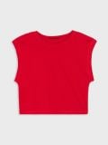 Bombažna majica basic - rdeča - SINSAY - small6