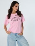 Pamučna majica na pruge - roze - SINSAY - small6