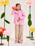 Джинсова куртка - пастельний рожевий - SINSAY - small1