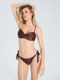 Bikinifelső - sötétbarna - SINSAY - small1