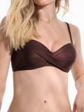 Bikinifelső - sötétbarna - SINSAY - small5