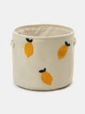 Плетений кошик для зберігання - жовтий - SINSAY - small2