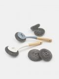 Spugna per lavare i piatti - grigio scuro - SINSAY - small4