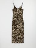 Midi haljina sa leopard printom - šareno - SINSAY - small3