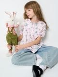 Сорочка зі змішаною тканиною з льоном - різнобарвний - SINSAY - small3