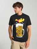 Puuvillane t-särk pildiga The Simpsons - must - SINSAY - small1