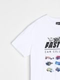 Μπλούζα Hot Wheels - λευκο - SINSAY - small6