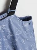 Pantaloni impermeabili - mid blue - SINSAY - small3