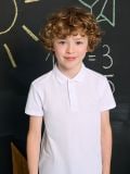 Tricou Polo - alb - SINSAY - small1