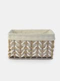 Cesto portaoggetti - grigio chiaro - SINSAY - small2