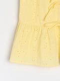Košulja-bluza s vezivanjem - žuta - SINSAY - small15