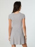 Rebrasta mini haljina - siva - SINSAY - small2