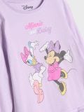 Pikkade varrukatega T-särk Minnie Mouse - lavendlivärvi - SINSAY - small3