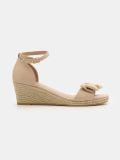 Sandali s platformo in prekrito peto - nude - SINSAY - small3
