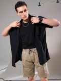 Košulja relaxed fit s kratkim rukavima - crno - SINSAY - small5