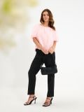 Bluza iz liocela - pastelno roza - SINSAY - small2