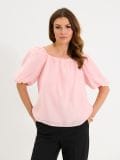 Bluza iz liocela - pastelno roza - SINSAY - small4