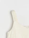 Top s ukrasnim naramenicama - krem - SINSAY - small13