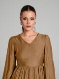 LADIES` DRESS - kohvivärvi - SINSAY - small5