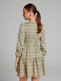 Mini καρό φόρεμα - λαδι - SINSAY - small6