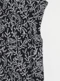 Särgisarnane pluus lillelise mustriga PLUS SIZE - must - SINSAY - small7