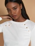 Bluza dugih rukava - krem - SINSAY - small3